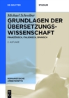 Image for Grundlagen der Ubersetzungswissenschaft: Franzosisch, Italienisch, Spanisch