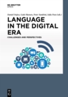 Image for Language in the digital era: challenges and perspectives
