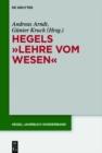 Image for Hegels &quot;Lehre vom Wesen&quot; : 8
