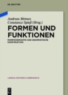 Image for Formen und Funktionen: Morphosemantik und grammatische Konstruktion