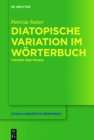 Image for Diatopische Variation im Worterbuch: Theorie und Praxis