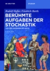 Image for Beruhmte Aufgaben der Stochastik: Von den Anfangen bis heute