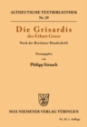 Image for Die Grisardis des Erhart Grosz: Nach der Breslauer Handschrift : 29