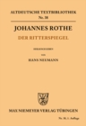 Image for Der Ritterspiegel : 38
