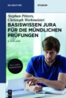 Image for Basiswissen Jura Fur Die Mundlichen Prufungen