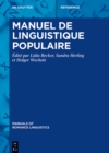 Image for Manuel De Linguistique Populaire