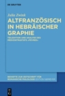 Image for Altfranzosisch in hebraischer Graphie