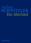 Image for Ein Abschied: Historisch-kritische Ausgabe