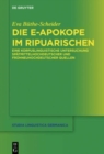 Image for Die e-Apokope im Ripuarischen