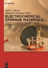 Image for Electrochemical storage materials: from crystallography to manufacturing technology