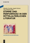 Image for Stimme und Performanz in der mittelalterlichen Literatur : 3