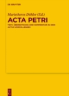 Image for Acta Petri: Text, Ubersetzung und Kommentar zu den Actus Vercellenses