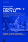 Image for Personlichkeitsschutz 2.0: Profilbildung und  -nutzung durch Soziale Netzwerke am Beispiel von Facebook im Rechtsvergleich zwischen Deutschland und den USA