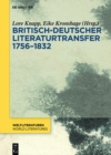 Image for Britisch-deutscher Literaturtransfer 1756-1832