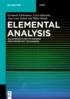 Image for Elemental Analysis: An Introduction to Modern Spectrometric Techniques