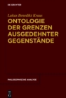 Image for Ontologie der Grenzen ausgedehnter Gegenstèande : Volume 72
