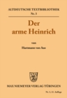 Image for Der arme Heinrich.