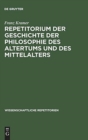 Image for Repetitorium der Geschichte der Philosophie des Altertums und des Mittelalters