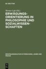 Image for Erwagungsorientierung in Philosophie und Sozialwissenschaften