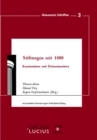 Image for Stiftungen seit 1800: Kontinuitaten und Diskontinuitaten : 3
