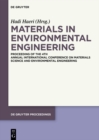 Image for Materials in Environmental Engineering: Proceedings of the 4th Annual International Conference on Materials Science and Environmental Engineering