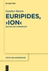 Image for Euripides, &quot;Ion&quot; : Edition and Commentary