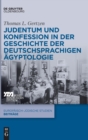 Image for Judentum Und Konfession in Der Geschichte Der Deutschsprachigen ?gyptologie