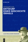 Image for Entwurf Einer Geschichte Israels