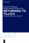 Image for Returning to Tillich: Theology and Legacy in Transition : 13