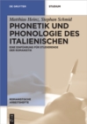 Image for Phonetik Und Phonologie Des Italienischen: Eine Einführung Für Studierende Der Romanistik