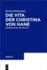 Image for Die Vita der Christina von Hane : Untersuchung und Edition