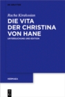 Image for Die Vita der Christina von Hane: Untersuchung und Edition
