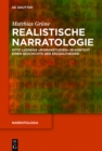 Image for Realistische Narratologie: Otto Ludwigs &quot;Romanstudien&quot; im Kontext einer Geschichte der Erzahltheorie