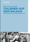 Image for Italiener auf dem Balkan: Besatzungspolitik in Jugoslawien 1941-1943
