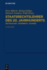 Image for Staatsrechtslehrer des 20. Jahrhunderts: Deutschland - Osterreich - Schweiz