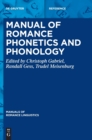 Image for Manual of romance phonetics and phonology