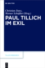 Image for Paul Tillich Im Exil