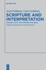 Image for Scripture and interpretation  : Qumran texts that rework the Bible