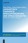 Image for Linguistisch fundierte Sprachforderung und Sprachdidaktik