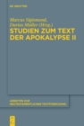 Image for Studien zum Text der Apokalypse II