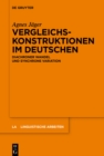 Image for Vergleichskonstruktionen im Deutschen: Diachroner Wandel und synchrone Variation