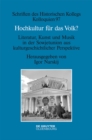 Image for Hochkultur Fur Das Volk?: Literatur, Kunst Und Musik in Der Sowjetunion Aus Kulturgeschichtlicher Perspektive : 97