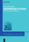 Image for Hermeneutiken : Bedeutung und Methodologie