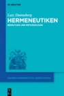 Image for Hermeneutiken: Bedeutung und Methodologie