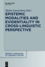Image for Epistemic Modalities and Evidentiality in Cross-linguistic Perspective : volume 59