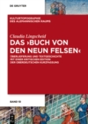 Image for Das &amp;quote;Buch von den Neun Felsen&amp;quote;: Uberlieferung und Textgeschichte mit einer kritischen Edition der oberdeutschen Kurzfassung
