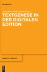 Image for Textgenese in der digitalen Edition