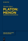 Image for Platon: Menon: Ubersetzung und Kommentar : 134