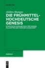 Image for Die fruhmittelhochdeutsche Genesis