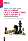 Image for Instrumente Des Strategischen Managements : Grundlagen Und Anwendung